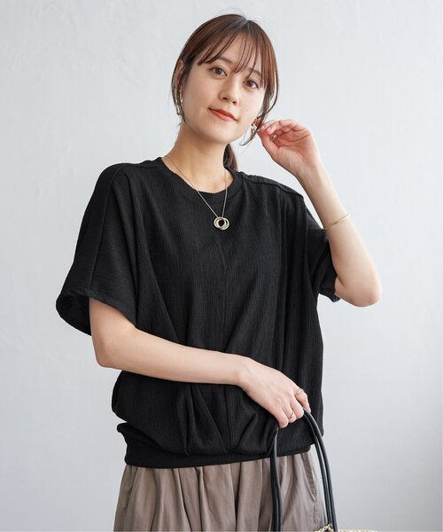 ikka(イッカ)の「【プチプラ1990円(税抜)】ジャガードドルマン裾タックプルオーバー(Tシャツ/カットソー・レディース・ライトベージュ/オレンジ/モカ/ブラック・S/M/L)」の20枚目の写真