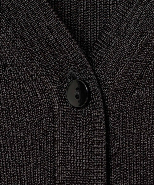 ANAYI（アナイ）の「アセテートポリエステルＶカーディガン（カーディガン/ボレロ・レディース・ピンクベージュ/ラベンダー/ブラウン/ブラック/オフホワイト・38/36）」の12枚目の写真