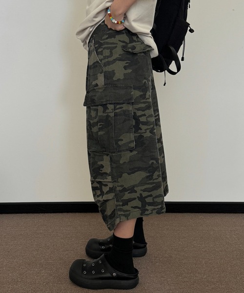WESTBOY(ウエストボーイ)の「カモフラージュ カーゴハーフパンツWO25S11PT03【WB ORIGINALS】(その他パンツ・メンズ・カモフラージュ・L/M/XL)」の8枚目の写真