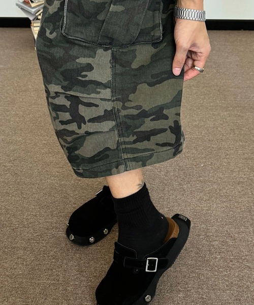 WESTBOY(ウエストボーイ)の「カモフラージュ カーゴハーフパンツWO25S11PT03【WB ORIGINALS】(その他パンツ・メンズ・カモフラージュ・L/M/XL)」の13枚目の写真