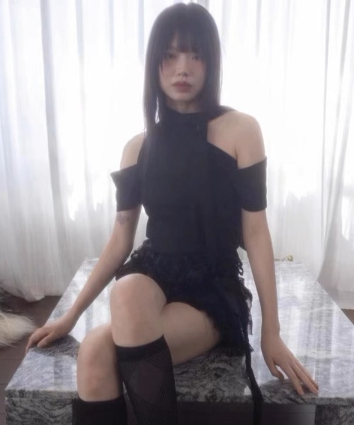 アム様♡ 専用出品♡ A'GEM/9 × .kom『muah muah/ムーアムーア』SLIM FIT KNIT ZIPUP