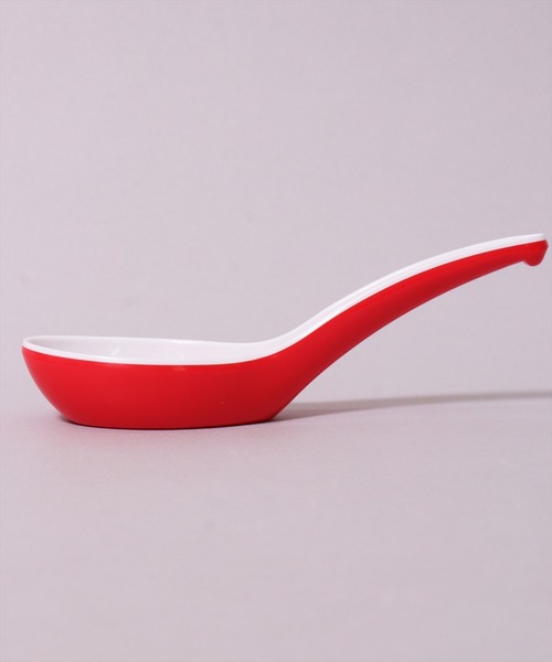 sanrio（サンリオ）の「(SK)【Disney & sanrio】おうちで楽しむ町中華 メラミン製 レンゲ（カトラリー・レディース・ホワイト/オフホワイト・ONE SIZE）」の4枚目の写真