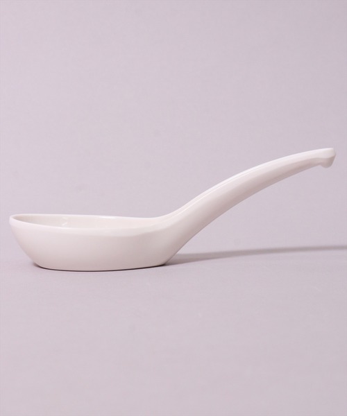 sanrio（サンリオ）の「(SK)【Disney & sanrio】おうちで楽しむ町中華 メラミン製 レンゲ（カトラリー・レディース・ホワイト/オフホワイト・ONE SIZE）」の5枚目の写真