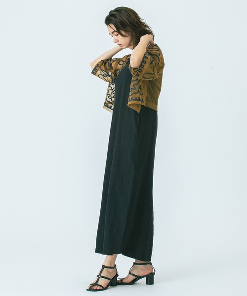 ROSE BUD(ローズバッド)の「EMBROIDARY SHIRT(シャツ/ブラウス・レディース・ホワイト/ブラウン・ONE SIZE)」の11枚目の写真
