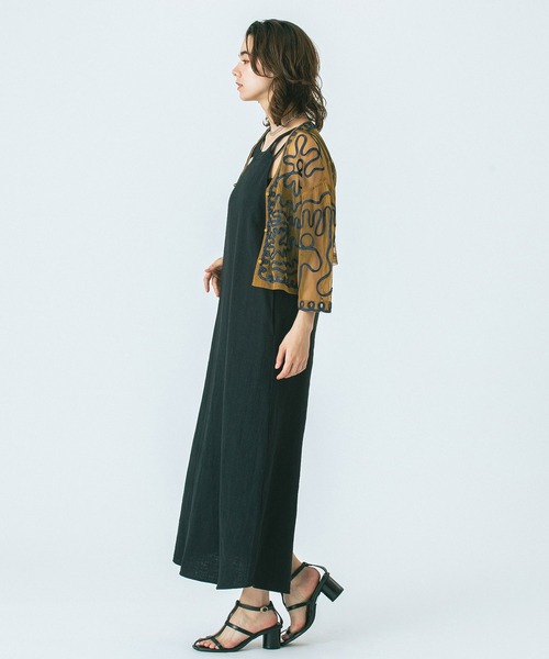 ROSE BUD(ローズバッド)の「EMBROIDARY SHIRT(シャツ/ブラウス・レディース・ホワイト/ブラウン・ONE SIZE)」の12枚目の写真