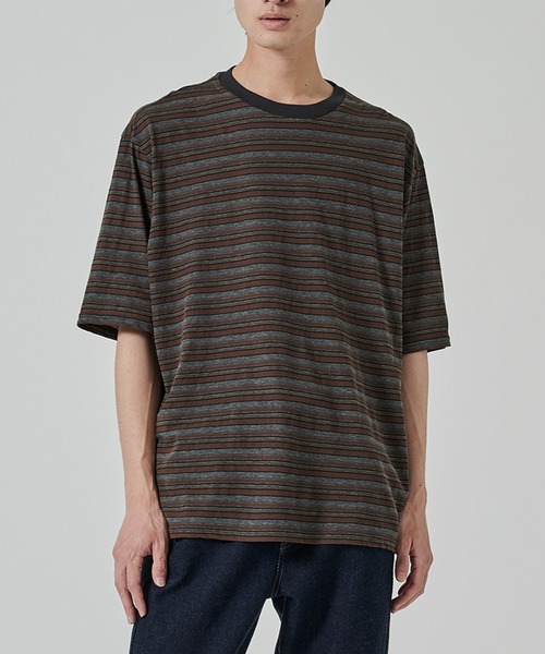 マーカウェア markaware ボーダー ロンT MARKA マーカ “オーガニックコットン ボーダー Tee” 22ss