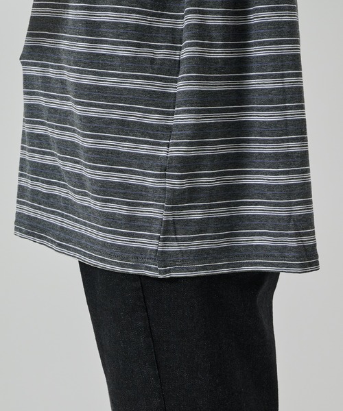 markaware(マーカウェア)の「【MARKAWARE/marka】BORDER TEE(Tシャツ/カットソー・メンズ・ブラウン/ブルー・2/1)」の22枚目の写真