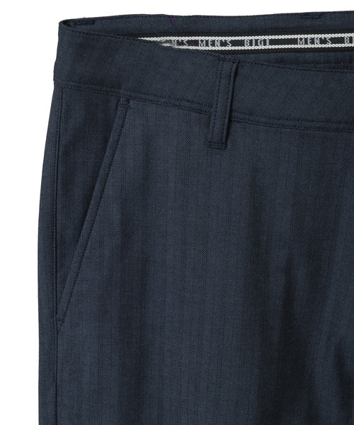MEN'S BIGI(メンズビギ)の「シャドーヘリンボーンストレッチパンツ(その他パンツ・メンズ・ネイビー/ブラック/チャコールグレー・05/04/03/02/01)」の11枚目の写真