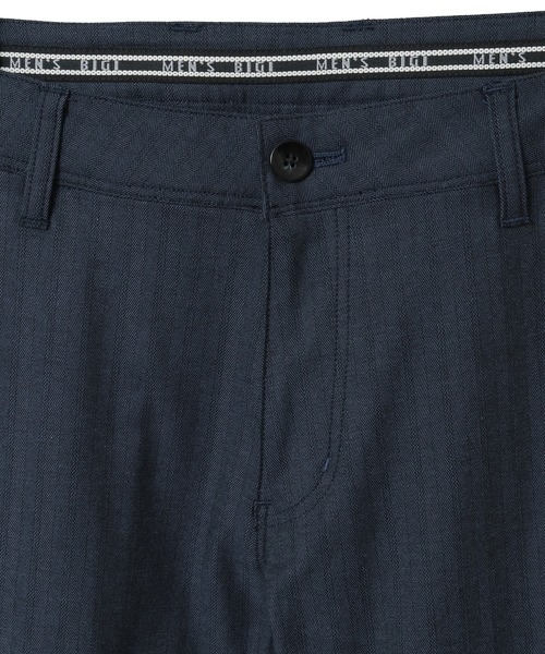 MEN'S BIGI(メンズビギ)の「シャドーヘリンボーンストレッチパンツ(その他パンツ・メンズ・ネイビー/ブラック/チャコールグレー・05/04/03/02/01)」の9枚目の写真