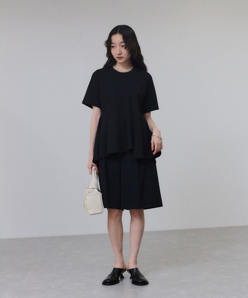 【サステナブル】アシメフレアプルオーバー ADAM ET ROPE'｜【サステナブル】アシメフレアプルオーバー | Rakuten