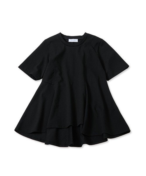 サステナブル】アシメフレアプルオーバー（Tシャツ/カットソー