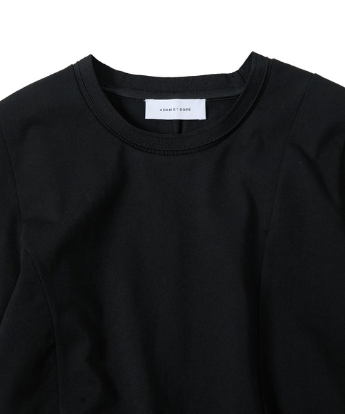 サステナブル】アシメフレアプルオーバー（Tシャツ/カットソー