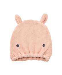 LIVHEART（リブハアト）の「アニマル きゅうそくタオル ヘアキャップ（タオル）」