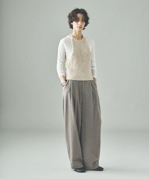 tomochi カレンソロジーホルターネックニットプルオーバー Curensology(カレンソロジー)/ホルターネックニットプルオーバー