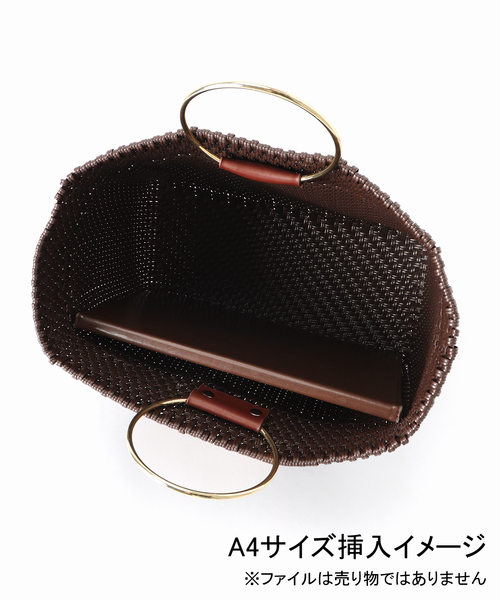VELETTO/ヴェレット】RING TOTE（かごバッグ）｜VELETTO