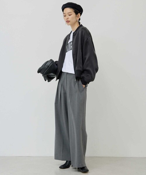 GALLARDAGALANTE（ガリャルダガランテ）の「ラウンドロゴT（Tシャツ/カットソー・レディース・ブルー/ホワイト・FREE）」の7枚目の写真