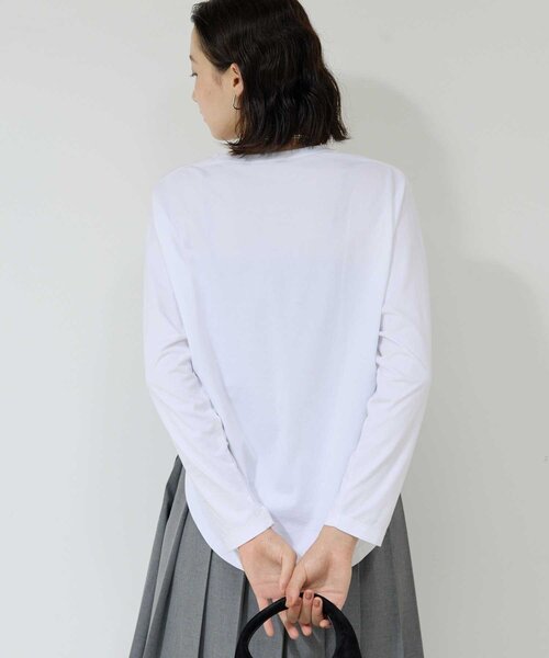 GALLARDAGALANTE（ガリャルダガランテ）の「ラウンドロゴT（Tシャツ/カットソー・レディース・ブルー/ホワイト・FREE）」の10枚目の写真