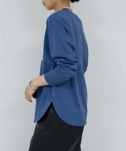 GALLARDAGALANTE（ガリャルダガランテ）の「ラウンドロゴT（Tシャツ/カットソー・レディース・ブルー/ホワイト・FREE）」の15枚目の写真