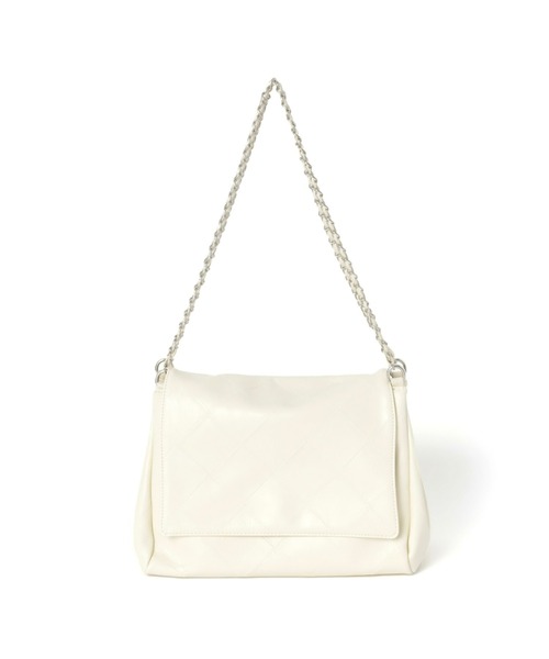 mic by Olu.(ミックバイオルドット)の「< ZOZOTOWN限定 >キルティングチェーンバッグ(ショルダーバッグ・レディース・キャメル/モカ/オフホワイト・FREE)」の15枚目の写真