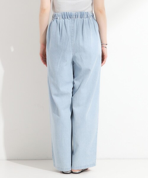 SHOO・LA・RUE（シューラルー）の「暑い夏も軽やかに デニムイージーワイドパンツ（その他パンツ・レディース・グレー/ブルー・04/03/02/01）」の13枚目の写真