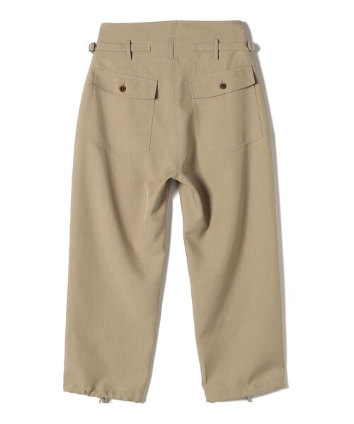 GOLDEN MILLS INC.(ゴールデンミルズ)の「【SHIPS別注】GOLDEN MILLS: 〈手洗い可能〉2WAY ベイカー パンツ(その他パンツ・レディース・ボルドー/ベージュ・ONE SIZE)」の15枚目の写真