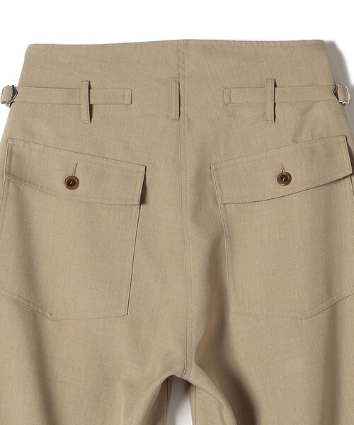 GOLDEN MILLS INC.(ゴールデンミルズ)の「【SHIPS別注】GOLDEN MILLS: 〈手洗い可能〉2WAY ベイカー パンツ(その他パンツ・レディース・ボルドー/ベージュ・ONE SIZE)」の20枚目の写真