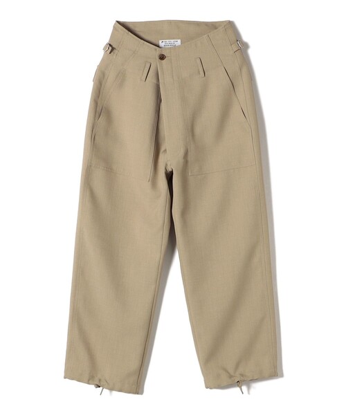 GOLDEN MILLS INC.(ゴールデンミルズ)の「【SHIPS別注】GOLDEN MILLS: 〈手洗い可能〉2WAY ベイカー パンツ(その他パンツ・レディース・ボルドー/ベージュ・ONE SIZE)」の21枚目の写真