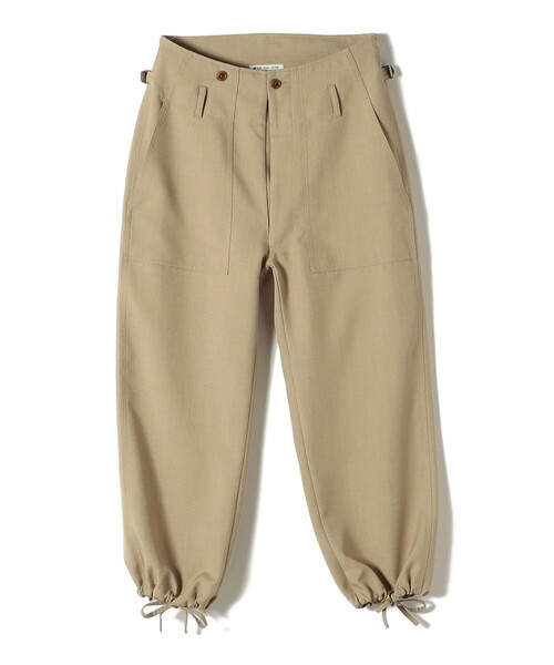 GOLDEN MILLS INC.(ゴールデンミルズ)の「【SHIPS別注】GOLDEN MILLS: 〈手洗い可能〉2WAY ベイカー パンツ(その他パンツ・レディース・ボルドー/ベージュ・ONE SIZE)」の22枚目の写真