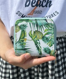 Loco Ocean（ロコオーシャン）の「パイン柄コンパクト財布/コインケース/カードケース（コインケース）」