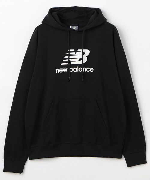 NEW BALANCE(ニューバランス)の「New Balance/ニューバランス SportEssentialsStackedLogoSWT H(パーカー・メンズ・ブルー/ネイビー/ブラック/グレー・MEDIUM/LARGE/X-LARGE)」の2枚目の写真
