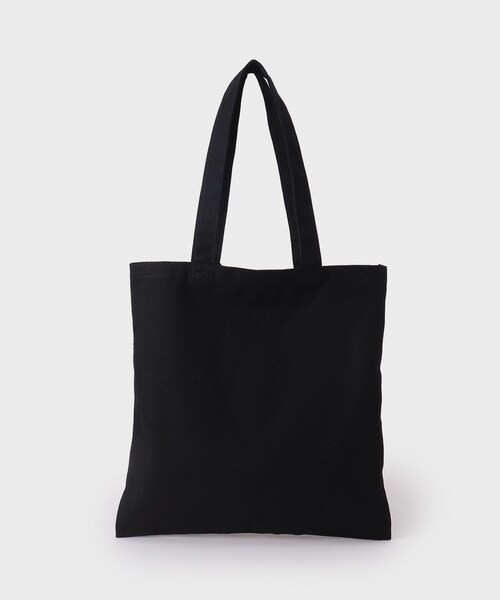 INDIVI（インディヴィ）の「ミニポーチチャーム付きキャンバストート（トートバッグ・レディース・ブラック系5/ブラック・00）」の8枚目の写真