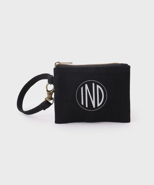 INDIVI（インディヴィ）の「ミニポーチチャーム付きキャンバストート（トートバッグ・レディース・ブラック系5/ブラック・00）」の13枚目の写真