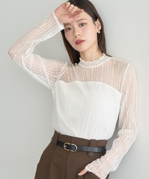 earth music&ecology | レースドッキングプルオーバー(Tシャツ/カットソー)
