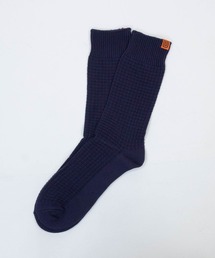 JOHN'S CLOSET（ジョンズクローゼット）の「【lg】〔UNIVERSALOVERALL〕ソフトコットン ワッフルクルーソックス（ソックス/靴下）」