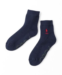 POLO RALPH LAUREN(ポロ ラルフ ローレン)のPOLO RALPH LAUREN 足底滑り止め付き ワンポイント ルームソックス 03228545/02015916(ソックス/靴下)