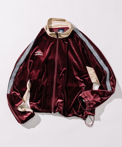 UMBRO ベロアトラックジャケット umbro ジャケット テーラードジャケット UMBRO/アンブロ 別注