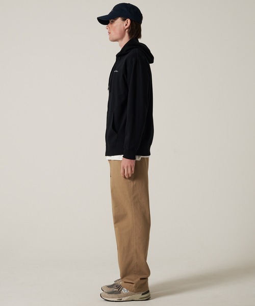 Eddie Bauer（エディーバウアー）の「ダブルフェイスカノコ ジップフーディ（パーカー・メンズ・グレイッシュベージュ/グレー/ブラック/ブラウン・S/M/L/XL/XXL）」の8枚目の写真