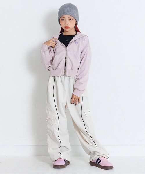 algy（アルジー）の「ラインスニーカー（スニーカー・キッズ・ピンク/ブラック/オフホワイト/ブルー・20/21/22/23/24）」の12枚目の写真