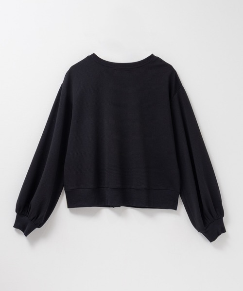 NAVY(ネイビー)の「nAvy ジャガードカーディガン(カーディガン/ボレロ・レディース・ベージュ/ブラック/チャコールグレー・M/L)」の4枚目の写真