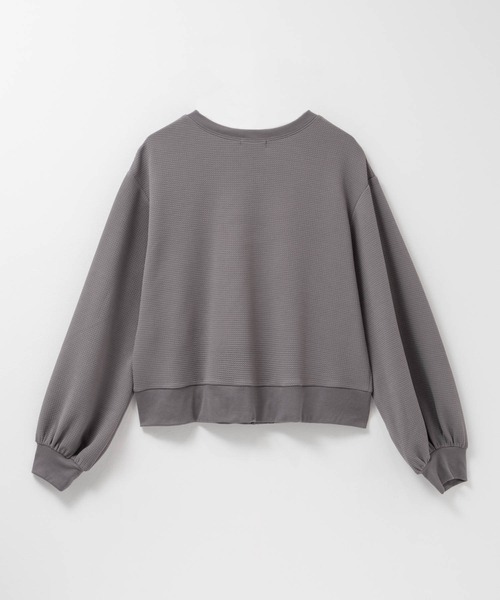 NAVY(ネイビー)の「nAvy ジャガードカーディガン(カーディガン/ボレロ・レディース・ベージュ/ブラック/チャコールグレー・M/L)」の5枚目の写真