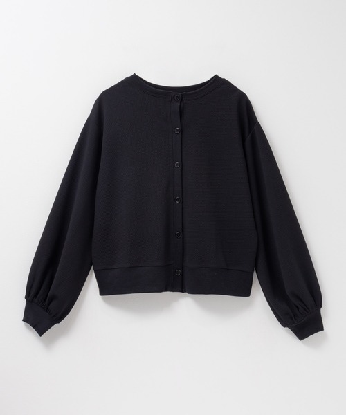 NAVY(ネイビー)の「nAvy ジャガードカーディガン(カーディガン/ボレロ・レディース・ベージュ/ブラック/チャコールグレー・M/L)」の18枚目の写真