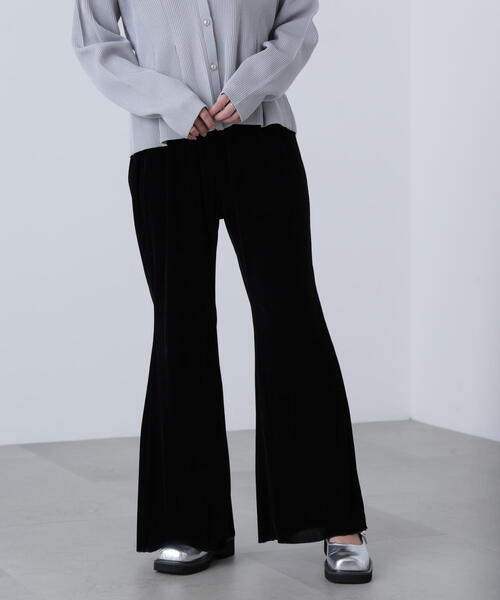 FREE'S MART（フリーズマート）の「◆〈ＭＦＭ〉ベロアパンツ（その他パンツ・レディース・ブラック/ブラウン・SMALL/MEDIUM）」の2枚目の写真