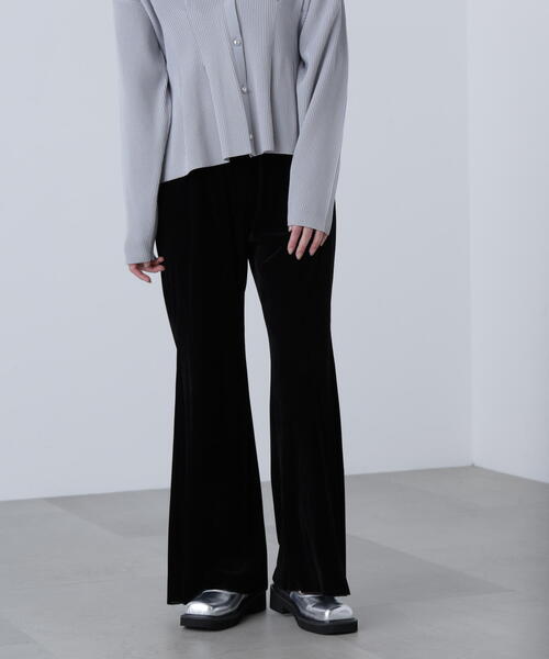 FREE'S MART（フリーズマート）の「◆〈ＭＦＭ〉ベロアパンツ（その他パンツ・レディース・ブラック/ブラウン・SMALL/MEDIUM）」の4枚目の写真