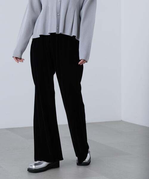 FREE'S MART（フリーズマート）の「◆〈ＭＦＭ〉ベロアパンツ（その他パンツ・レディース・ブラック/ブラウン・SMALL/MEDIUM）」の6枚目の写真