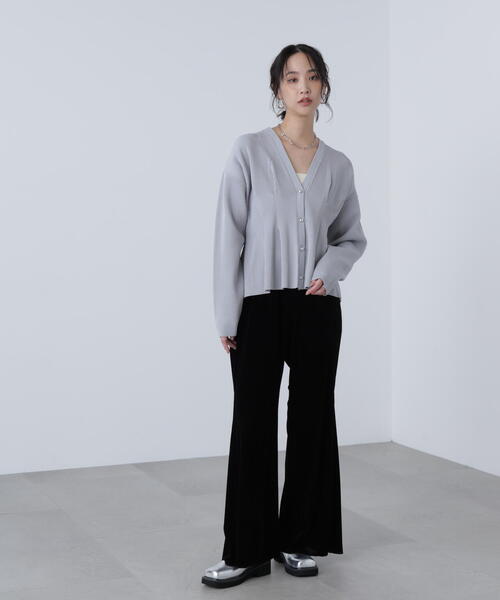 FREE'S MART（フリーズマート）の「◆〈ＭＦＭ〉ベロアパンツ（その他パンツ・レディース・ブラック/ブラウン・SMALL/MEDIUM）」の7枚目の写真