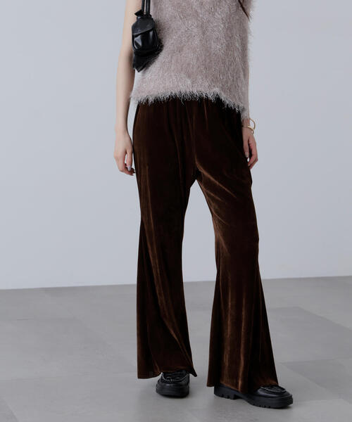 FREE'S MART（フリーズマート）の「◆〈ＭＦＭ〉ベロアパンツ（その他パンツ・レディース・ブラック/ブラウン・SMALL/MEDIUM）」の19枚目の写真
