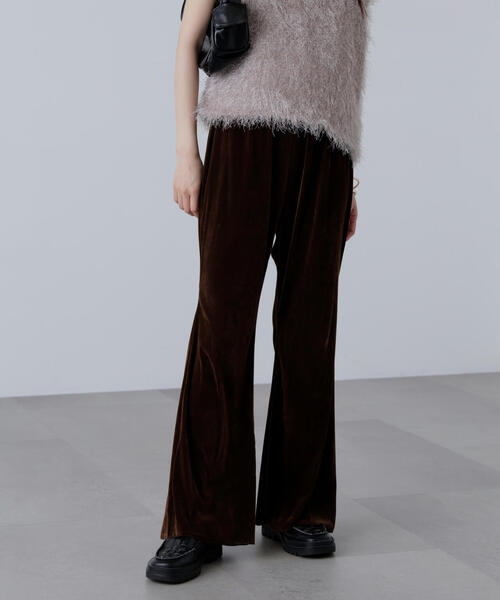 FREE'S MART（フリーズマート）の「◆〈ＭＦＭ〉ベロアパンツ（その他パンツ・レディース・ブラック/ブラウン・SMALL/MEDIUM）」の20枚目の写真