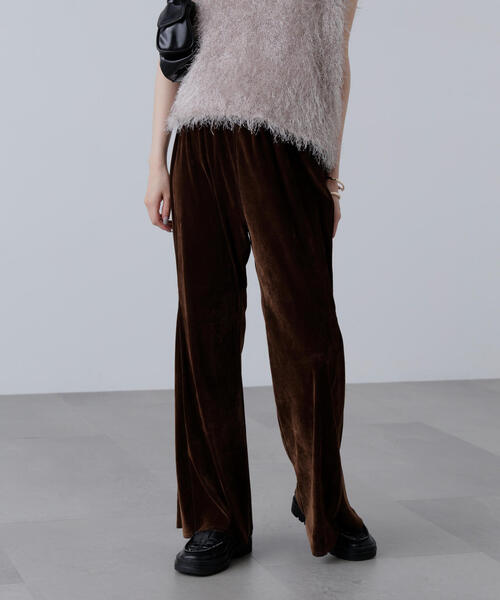 FREE'S MART（フリーズマート）の「◆〈ＭＦＭ〉ベロアパンツ（その他パンツ・レディース・ブラック/ブラウン・SMALL/MEDIUM）」の21枚目の写真