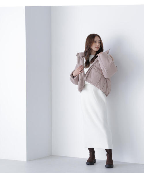 H3075-81◾️ナチュラルビューティー　ラビットファーショートコート H3075-81◾️ナチュラルビューティー ラビットファーショートコート