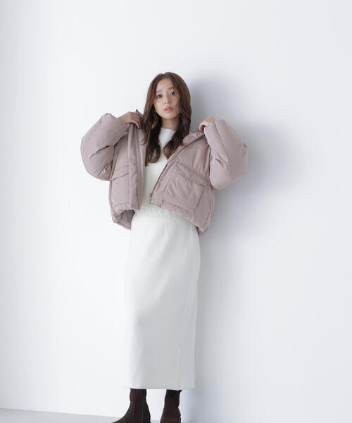 【新品】NATURAL BEAUTY BASIC フードファーショートダウン NATURAL BEAUTY BASIC｜フードファーショートダウン | Rakuten Fashion